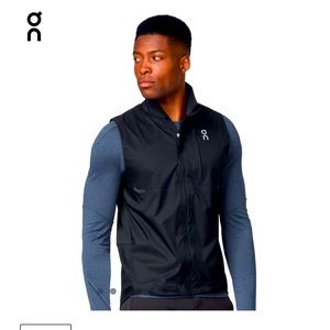 On Cloud Running weather vest, XL, black